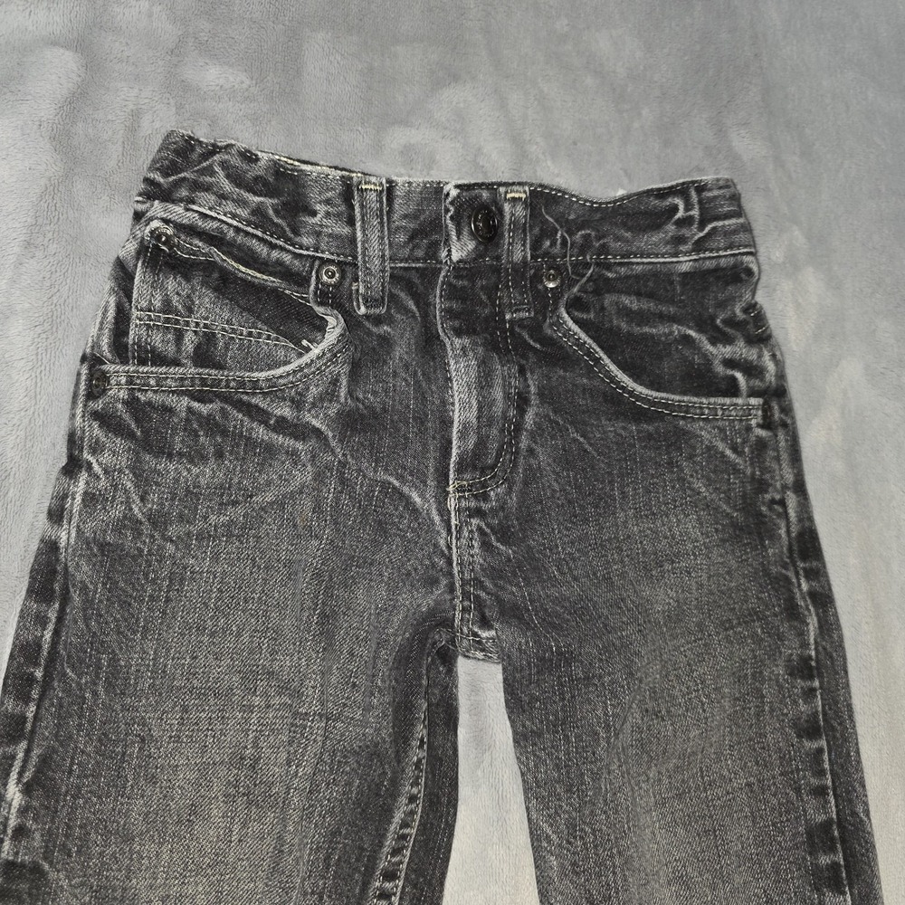 Wrangler‎ Slim Fit Flex Jeans Youth Black Stretch Boys 5 Slim
